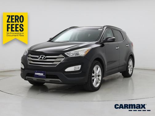 Black 2015 Hyundai Santa Fe Sport 2.0T