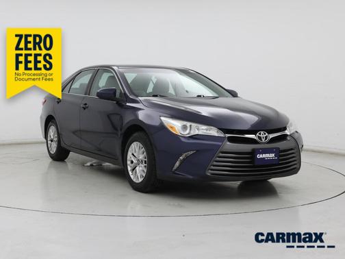 Blue 2017 Toyota Camry LE