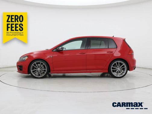 Red 2017 Volkswagen Golf R
