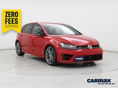 Red 2017 Volkswagen Golf R