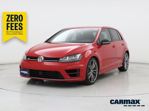Red 2017 Volkswagen Golf R