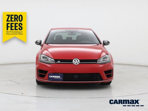 Red 2017 Volkswagen Golf R
