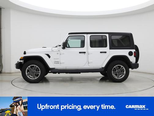 White 2018 Jeep Wrangler All-New Unlimited Sahara