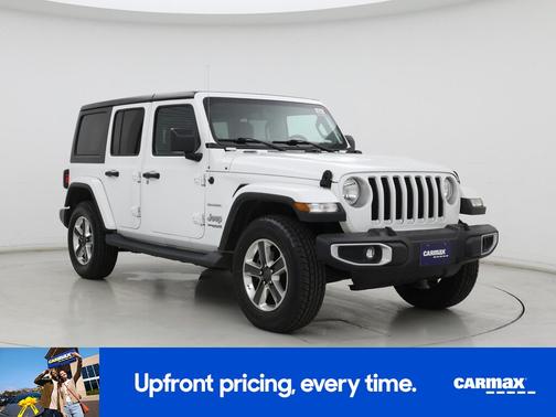 White 2018 Jeep Wrangler All-New Unlimited Sahara