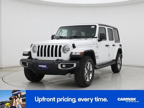 White 2018 Jeep Wrangler All-New Unlimited Sahara