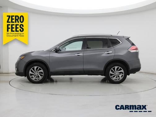 Gray 2015 Nissan Rogue SL