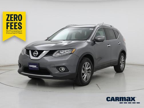 Gray 2015 Nissan Rogue SL