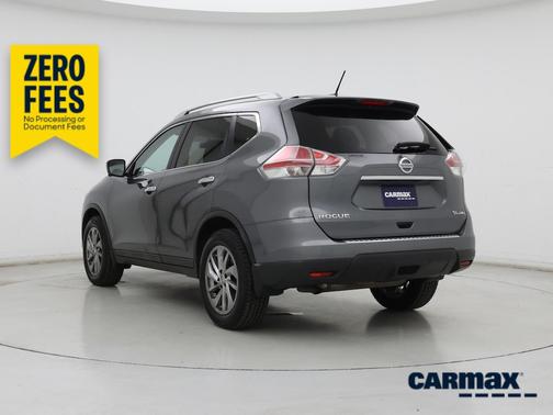 Gray 2015 Nissan Rogue SL