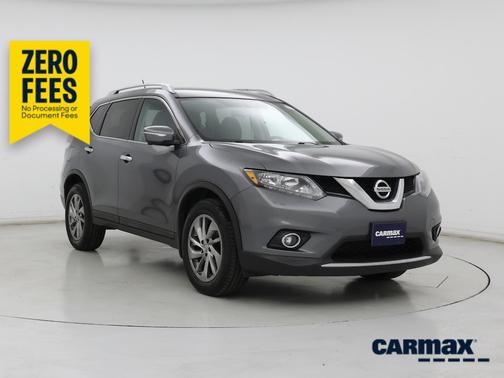 Gray 2015 Nissan Rogue SL