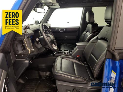 Blue 2025 Ford Bronco Badlands