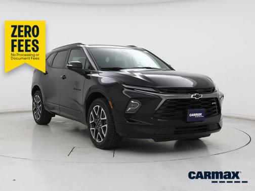 Black 2025 Chevrolet Blazer RS