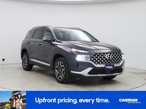Gray 2023 Hyundai SANTA FE HEV SEL Premium