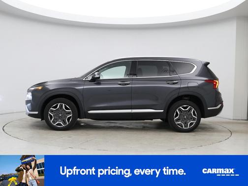 Gray 2023 Hyundai SANTA FE HEV SEL Premium