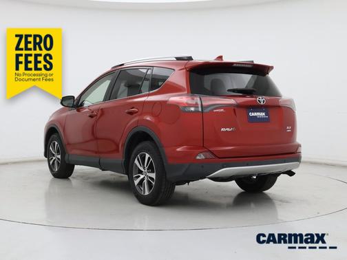 Red 2016 Toyota RAV4 XLE