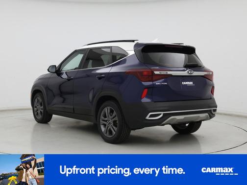 Blue 2021 Kia Seltos S