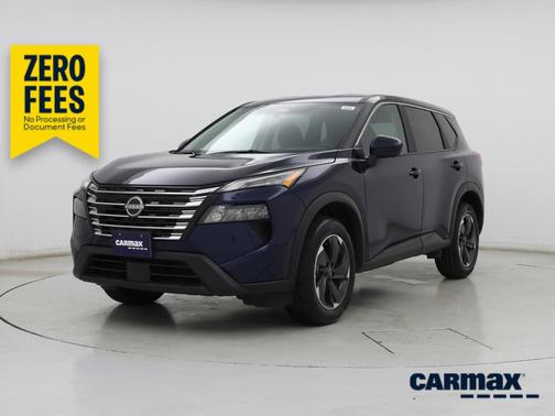 Blue 2025 Nissan Rogue SV