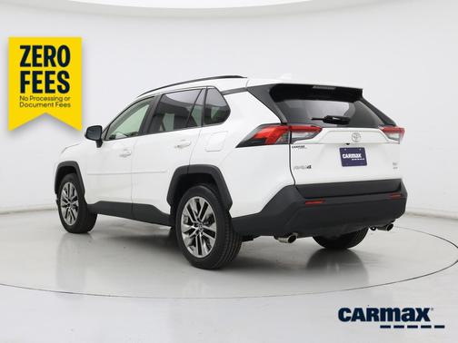 White 2019 Toyota RAV4 XLE Premium