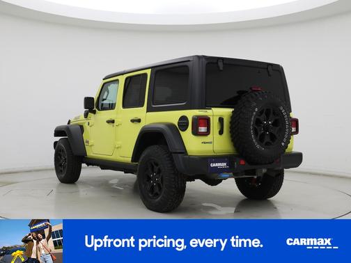 Yellow 2023 Jeep Wrangler 4xe Willy's