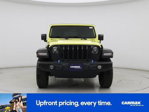 Yellow 2023 Jeep Wrangler 4xe Willy's
