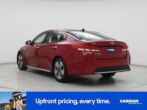 Red 2017 Kia Optima Hybrid EX