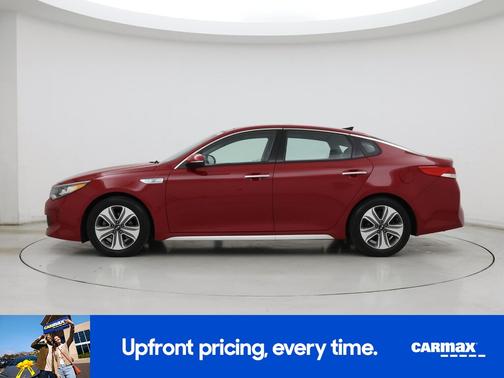 Red 2017 Kia Optima Hybrid EX
