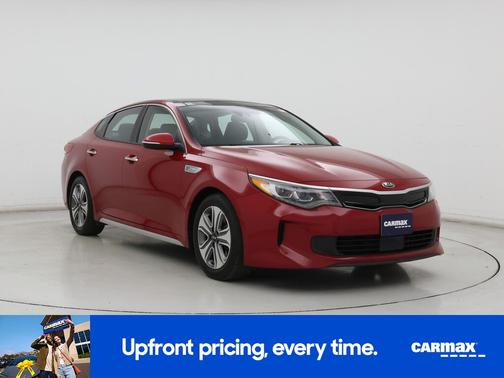 Red 2017 Kia Optima Hybrid EX