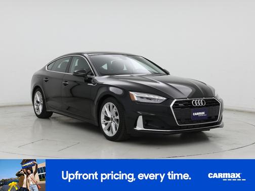 Black 2023 Audi A5 Sportback Premium
