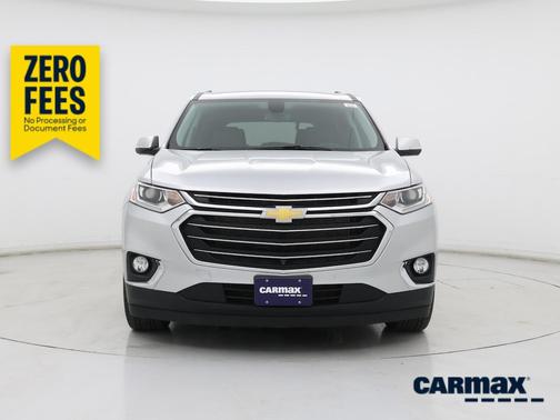Silver 2021 Chevrolet Traverse LT Leather
