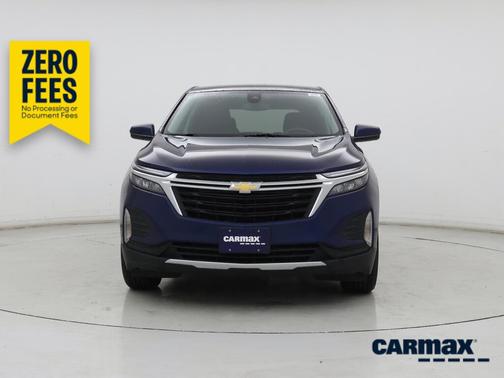 Blue 2022 Chevrolet Equinox LT