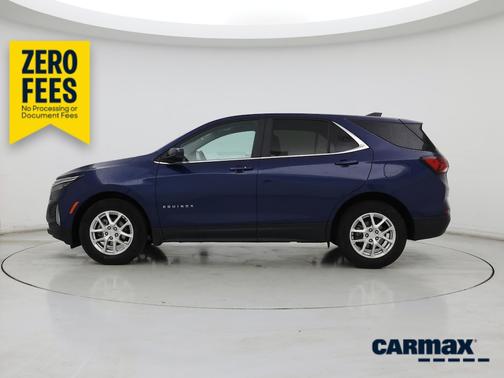 Blue 2022 Chevrolet Equinox LT