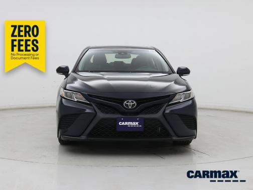 Blue 2018 Toyota Camry LE