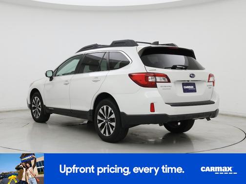 White 2017 Subaru Outback 3.6R Limited