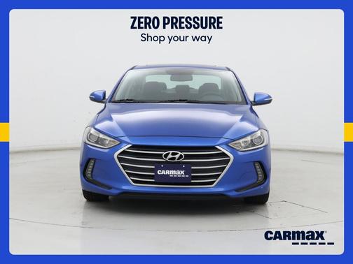 Blue 2017 Hyundai ELANTRA Limited