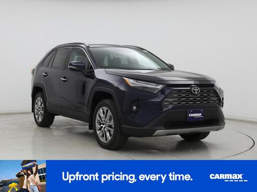 Blue 2025 Toyota RAV4 Limited