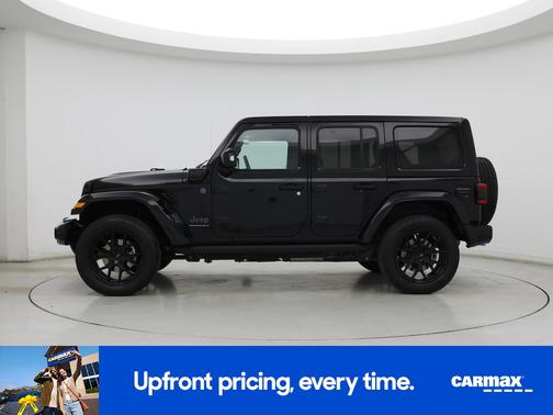 Black 2023 Jeep Wrangler 4xe Unlimited Sahara High Altitude