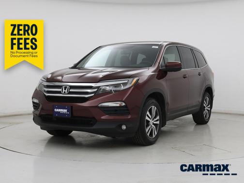 Red 2018 Honda Pilot EX-L