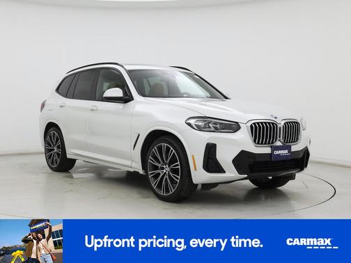White 2022 BMW X3 XDrive30i
