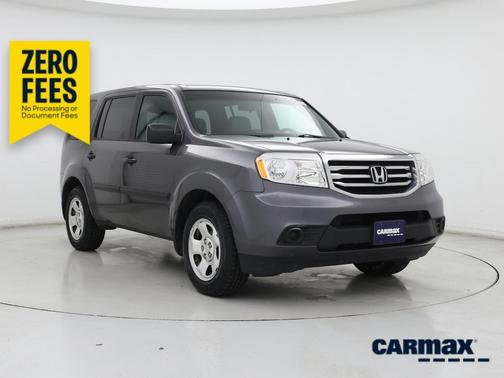 Gray 2015 Honda Pilot LX