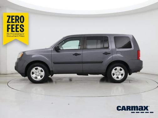 Gray 2015 Honda Pilot LX