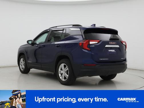 Blue 2022 GMC Terrain SLE