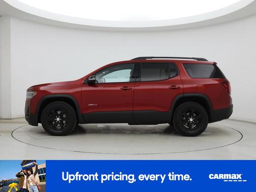 Red 2021 GMC Acadia AT4