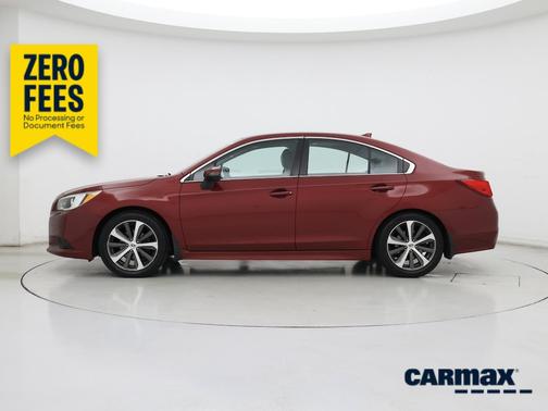 Red 2017 Subaru Legacy 2.5I Limited
