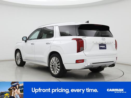 White 2020 Hyundai PALISADE Limited
