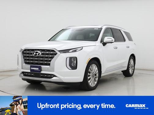White 2020 Hyundai PALISADE Limited