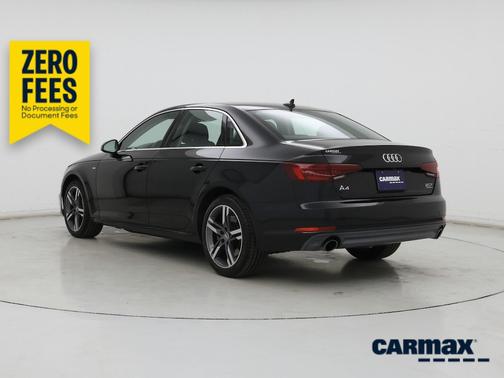 Black 2018 Audi A4 Premium Plus