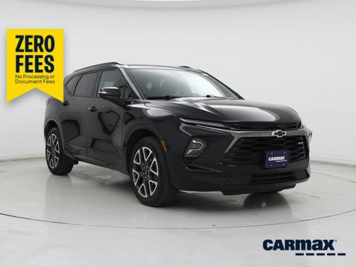 Black 2025 Chevrolet Blazer RS