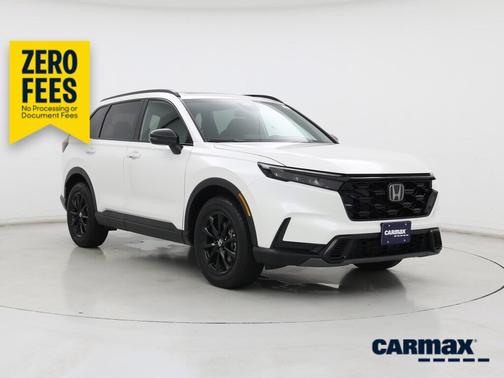 White 2026 Honda CR-V Hybrid Sport