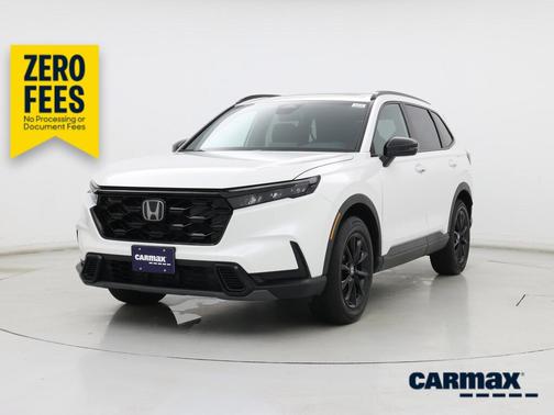 White 2026 Honda CR-V Hybrid Sport