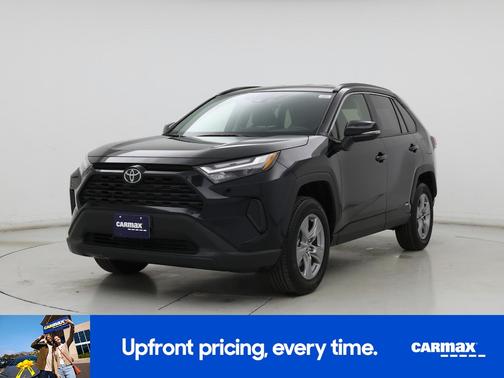 Black 2025 Toyota RAV4 Hybrid XLE