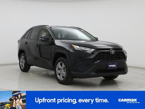 Black 2025 Toyota RAV4 Hybrid XLE